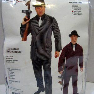 Adult XL - Gangster Halloween Costume NEW
